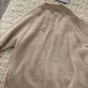 ASOS beige crewneck sweater